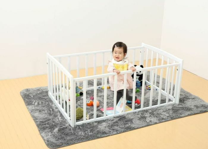 おふとんサークル（ひのきすのこ床板付き）