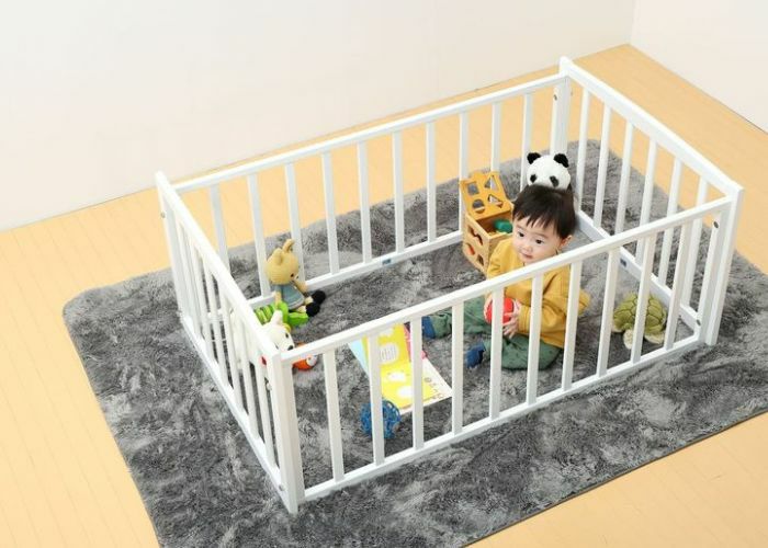 おふとんサークル（ひのきすのこ床板付き）