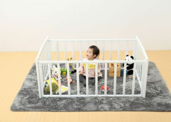 おふとんサークル（ひのきすのこ床板付き）