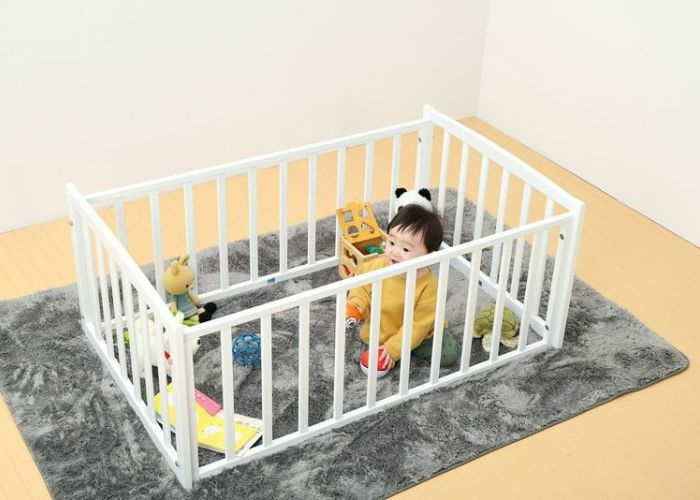 おふとんサークル（ひのきすのこ床板付き）